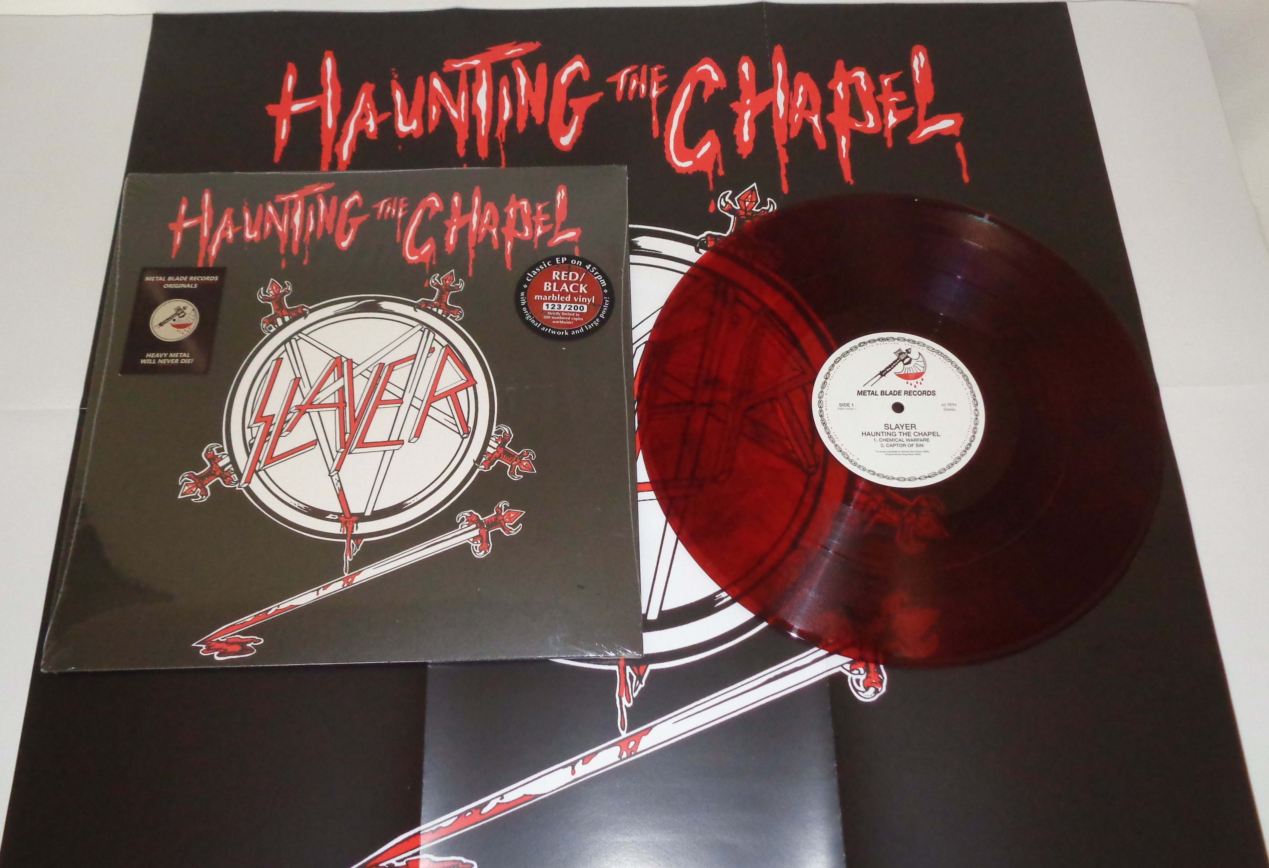 12inch] US ORIGINAL / スレイヤー / HAUNTING THE CHAPEL / SLAYER